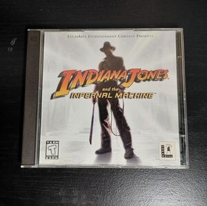 Indiana Jones And The Infernal Machine PC Game. Untested.